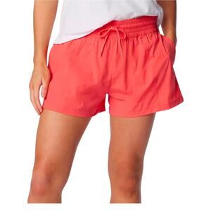 NWT Columbia Women's Boundless Trek Active Shorts | Juicy Coral | Small